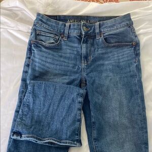 American Eagle Outfitters Women's Blue Bootcut Jeans